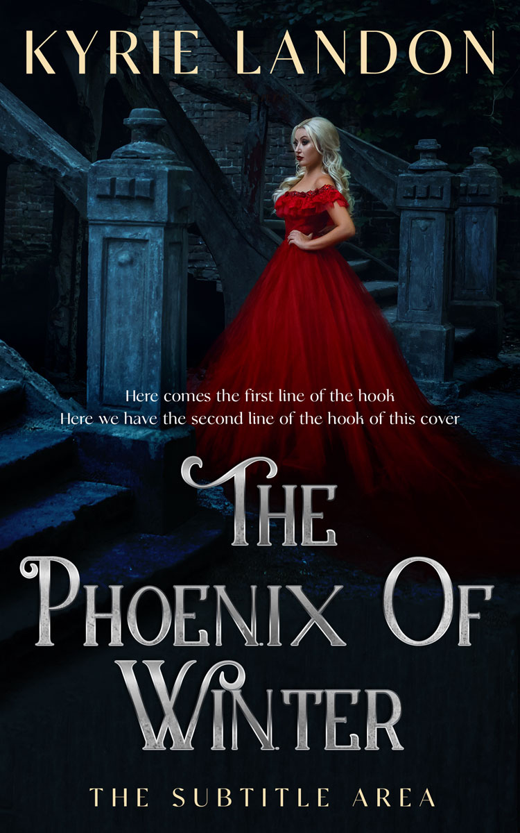 2D view of Bunker #12544 - Premade Fantasy Book Cover