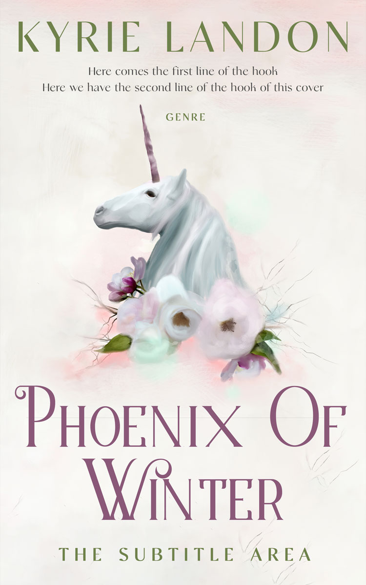 2D view of Pampas #12547 - Premade Fantasy Book Cover