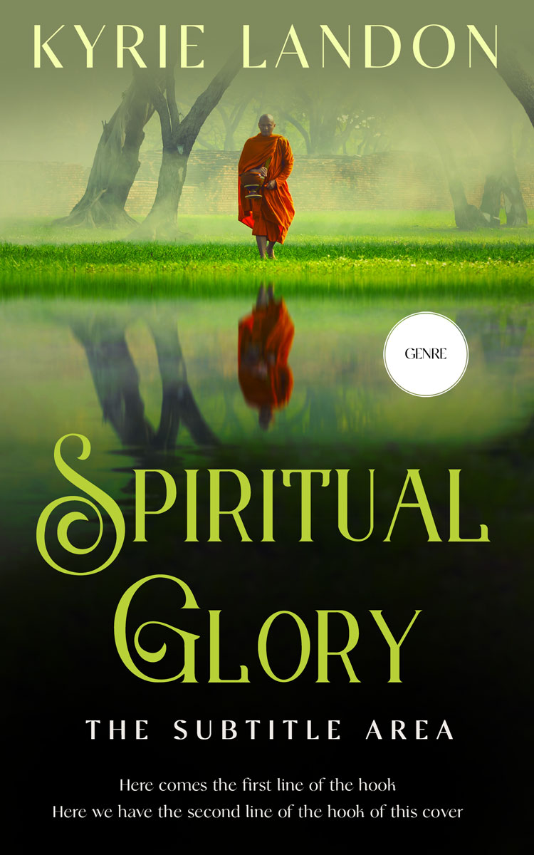 2D view of Gordons Green #12551 - Premade Religion & Spirituality Book Cover