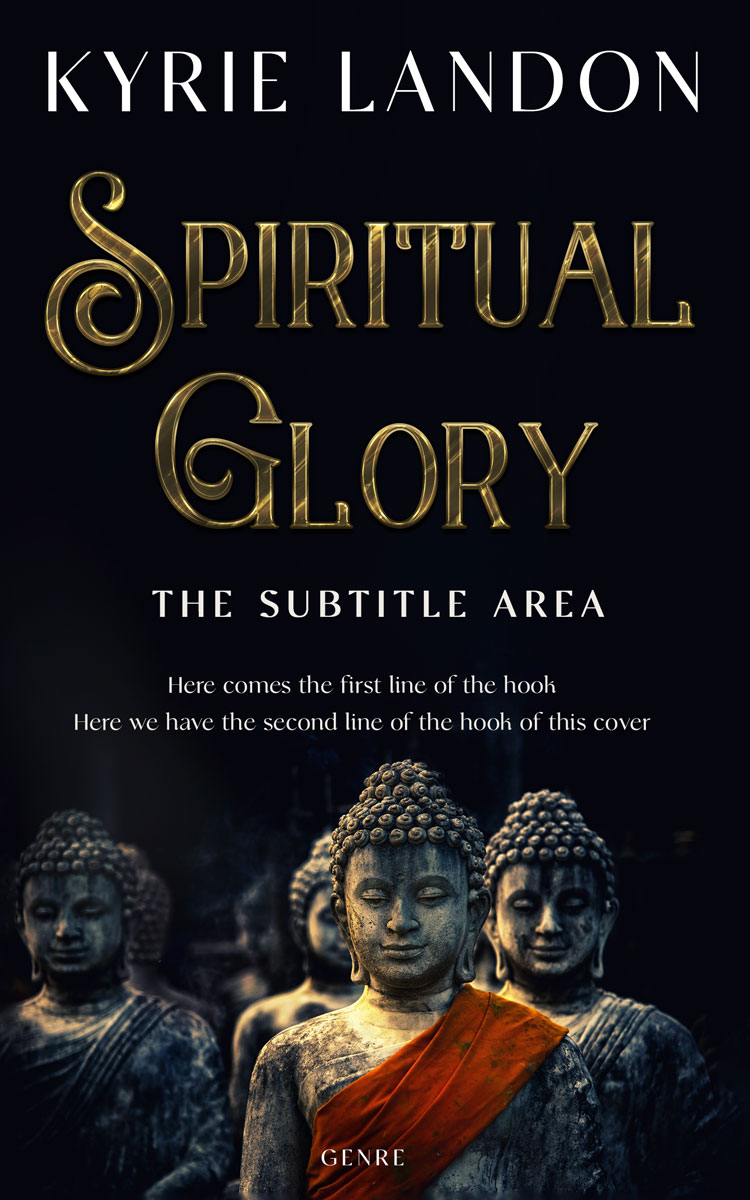2D view of Cinder #12555 - Premade Religion & Spirituality Book Cover