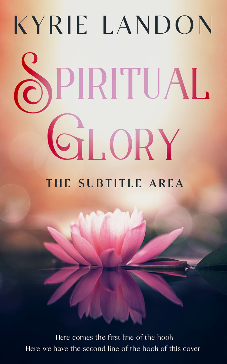2D view of Mirage #12556 - Premade Religion & Spirituality Book Cover