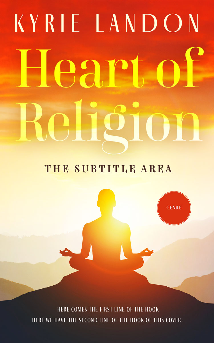 2D view of Orange Roughy #12561 - Premade Health & Mind & Body Book Cover