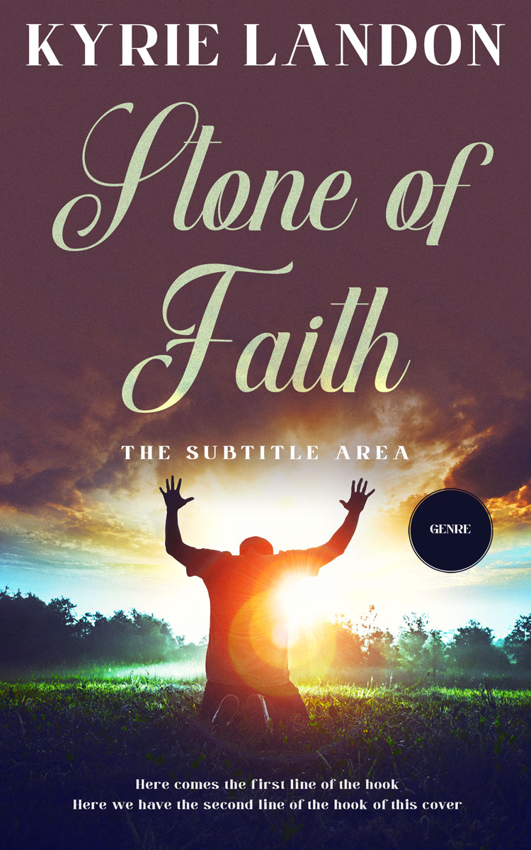 2D view of Eggplant #12575 - Premade Religion & Spirituality Book Cover