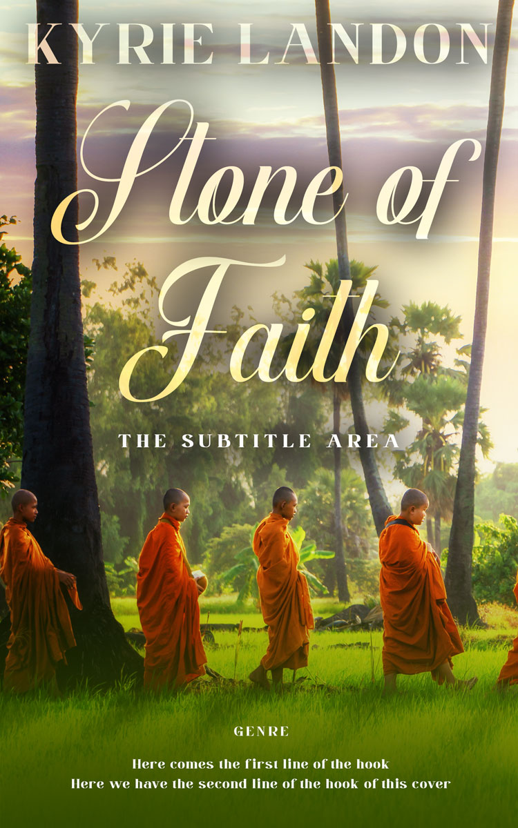 2D view of Woodland #12576 - Premade Religion & Spirituality Book Cover