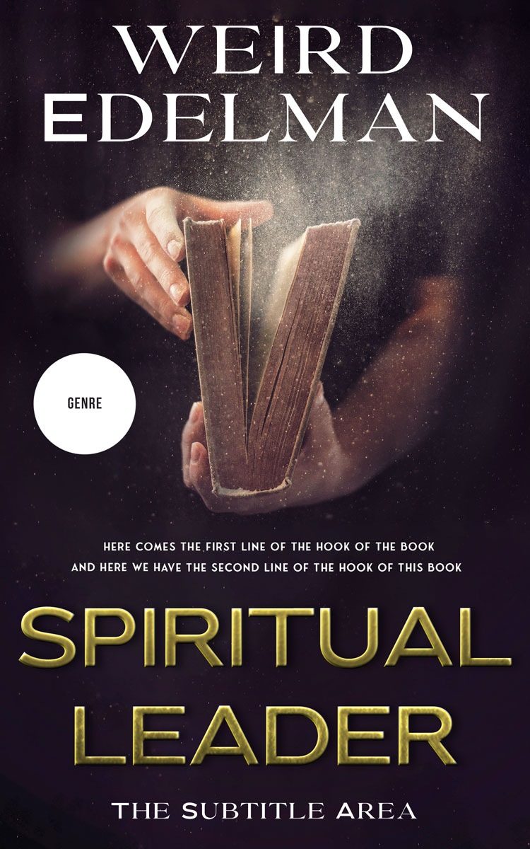 2D view of Premade Religion & Spirituality Book Cover - Bastille