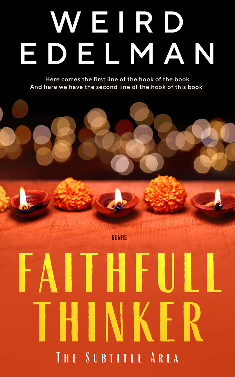 2D view of Premade Religion & Spirituality Book Cover - Piper