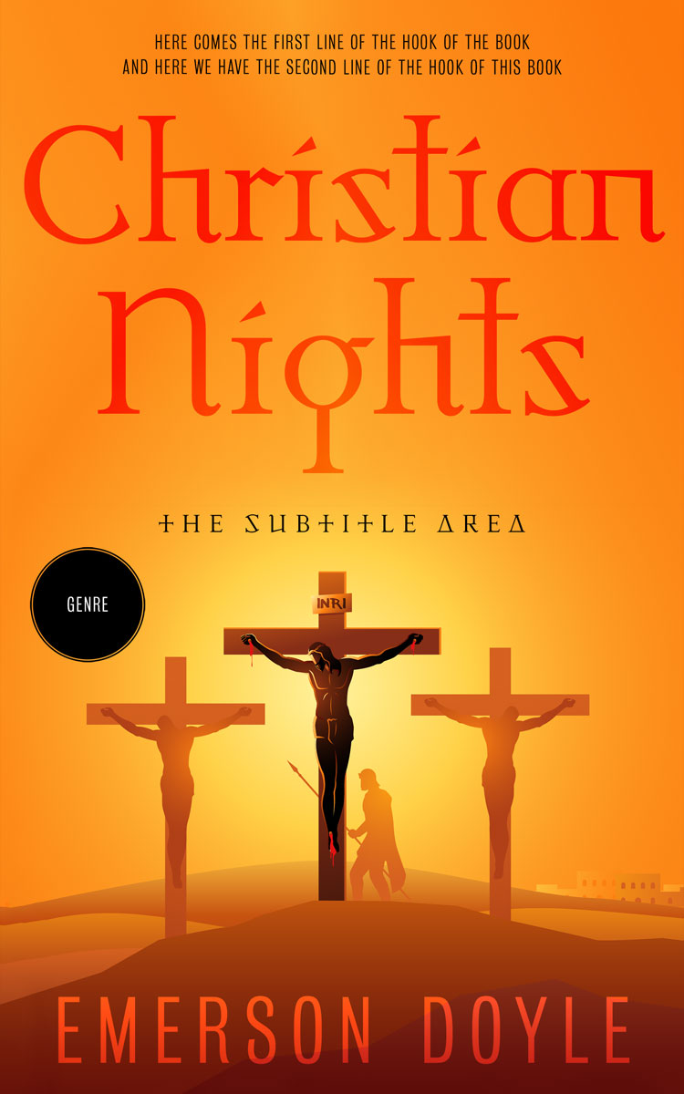 2D view of Carrot Orange #12630 - Premade Religion & Spirituality Book Cover