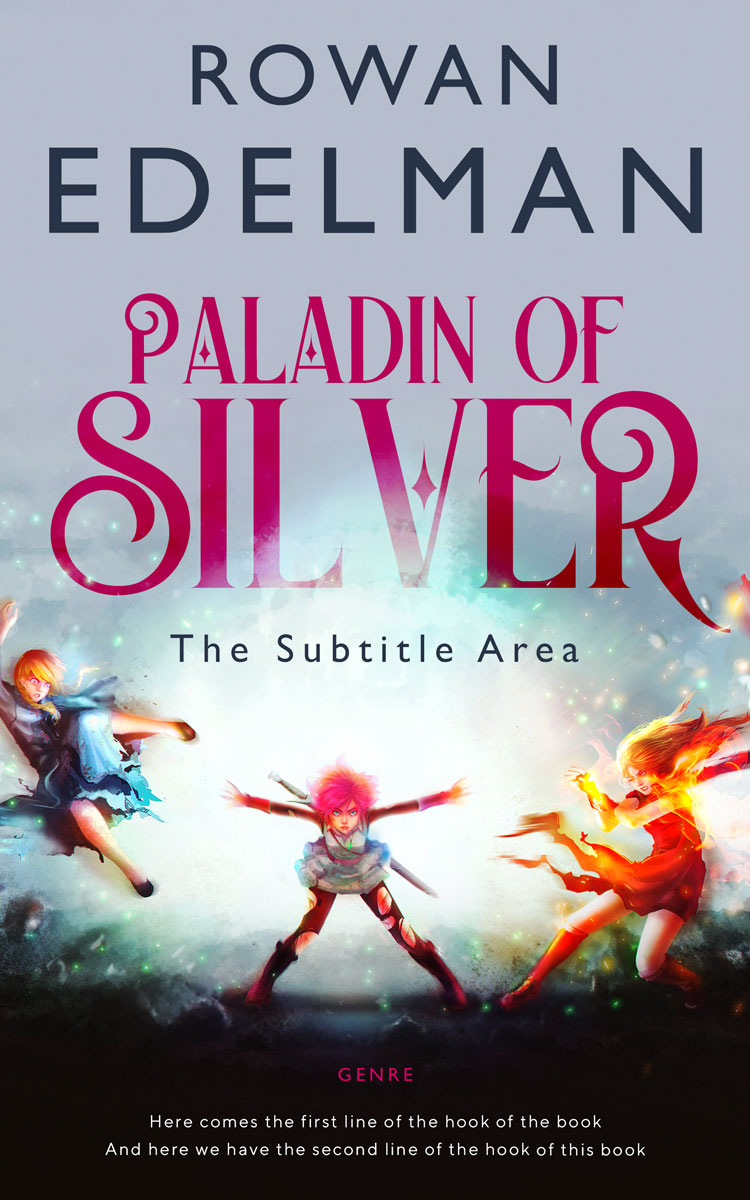 2D view of Premade Fantasy Book Cover - Loblolly