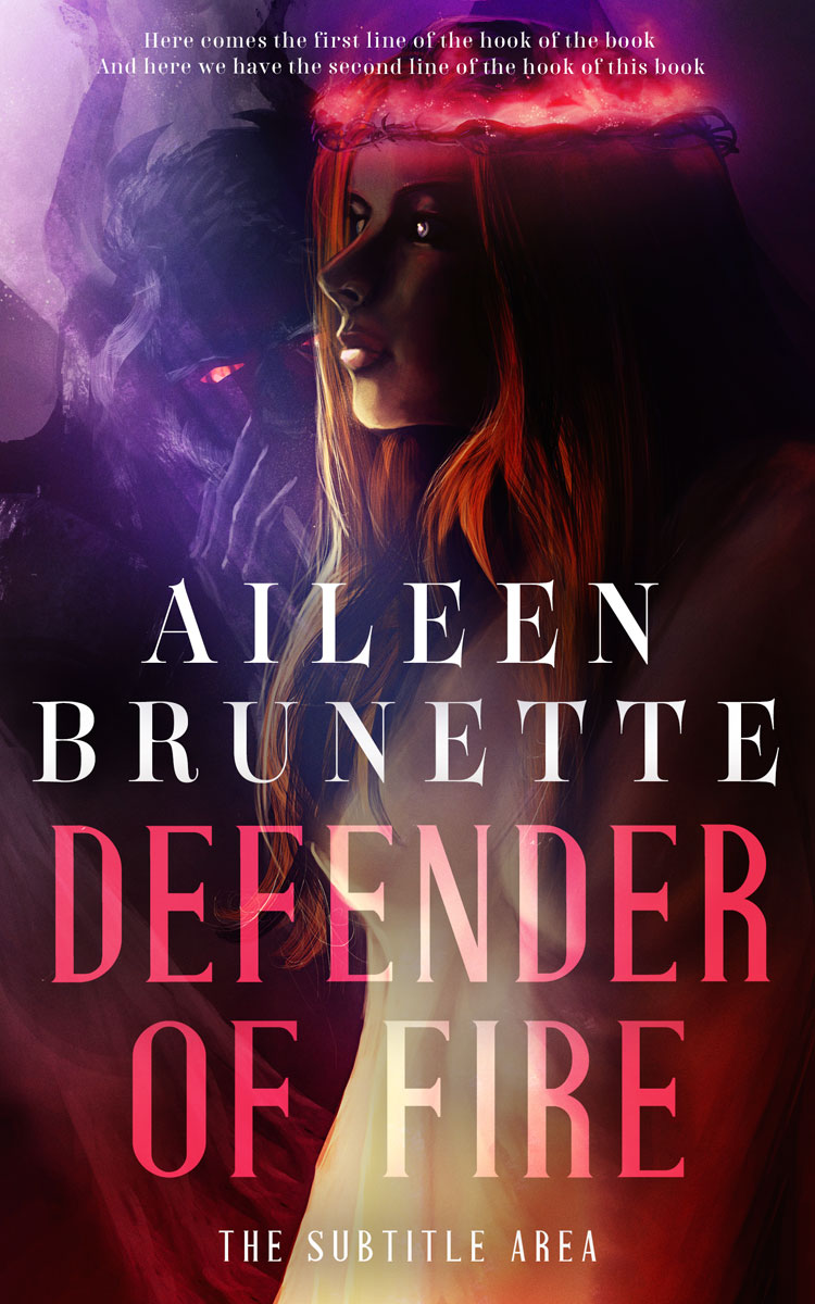 2D view of Tamarind #12684 - Premade Fantasy Book Cover