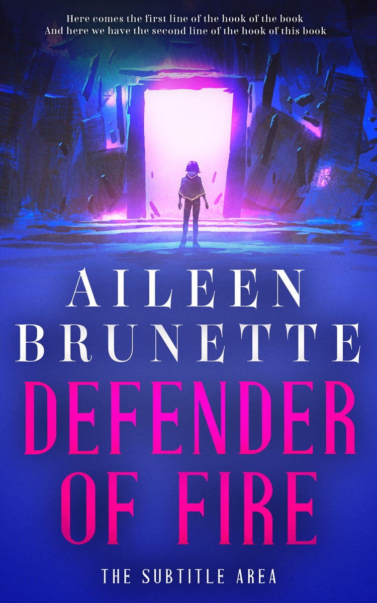 2D view of Bay Of Many #12685 - Premade Fantasy Book Cover