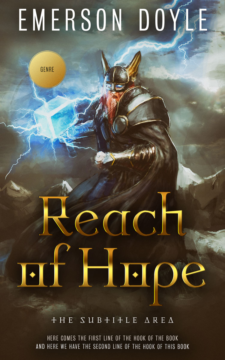 2D view of Birch #12704 - Premade Fantasy Book Cover | BookCoverZone