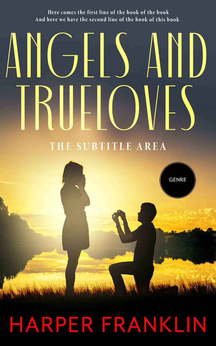 2D view of Rob Roy #12737 - Premade Romance Book Cover