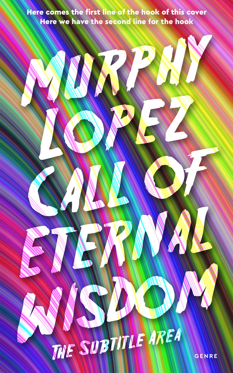 2D view of Trendy Pink #12749 - Premade Abstract Book Cover