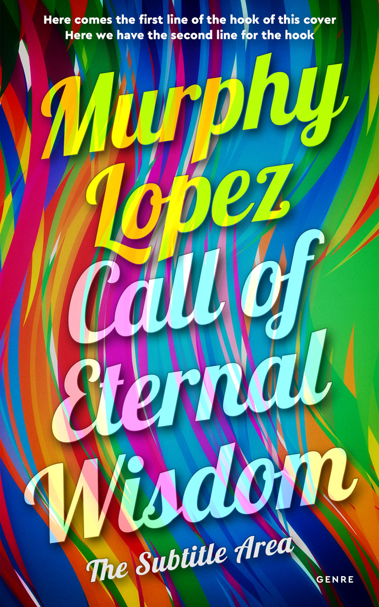 2D view of Di Serria #12750 - Premade Abstract Book Cover