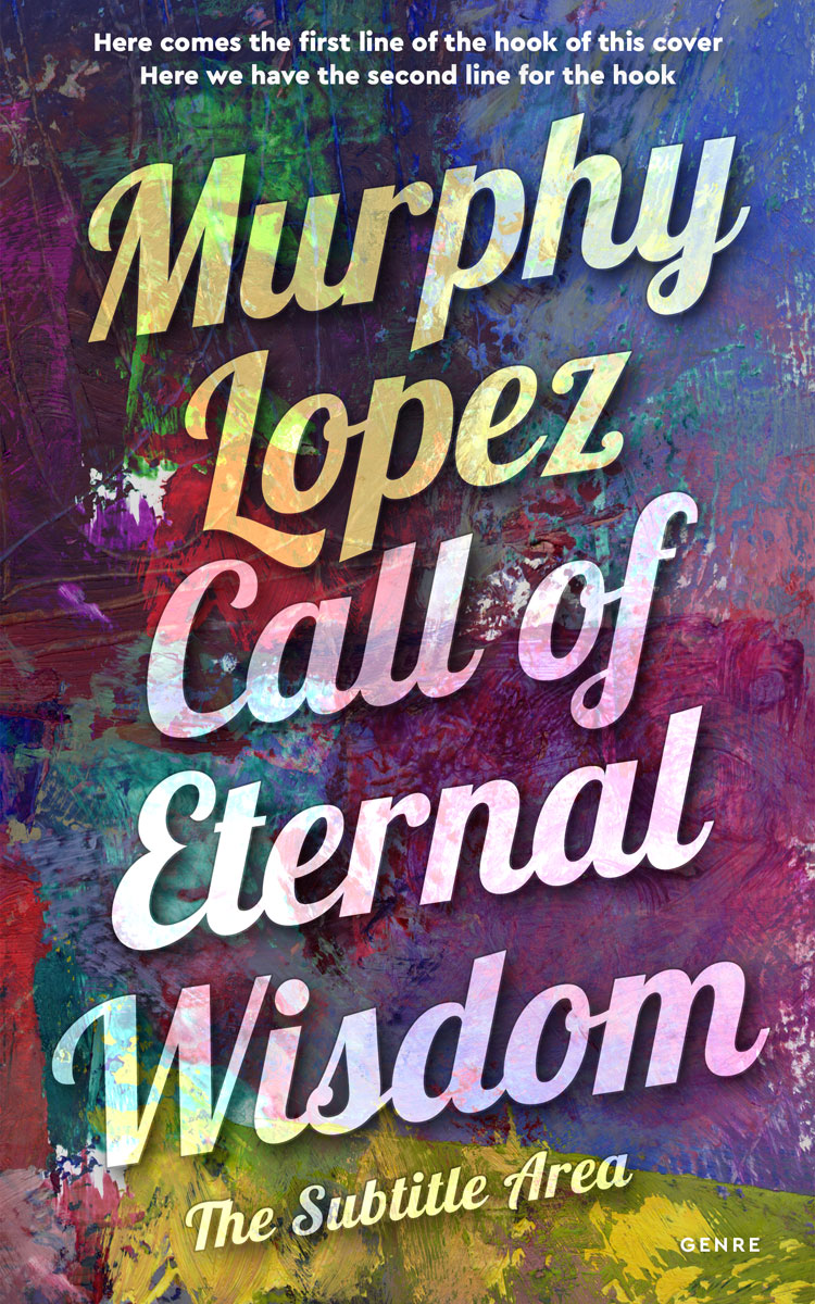 2D view of Mortar #12752 - Premade Abstract Book Cover