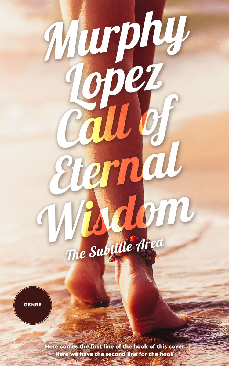 2D view of Double Spanish White #12759 - Premade Romance Book Cover