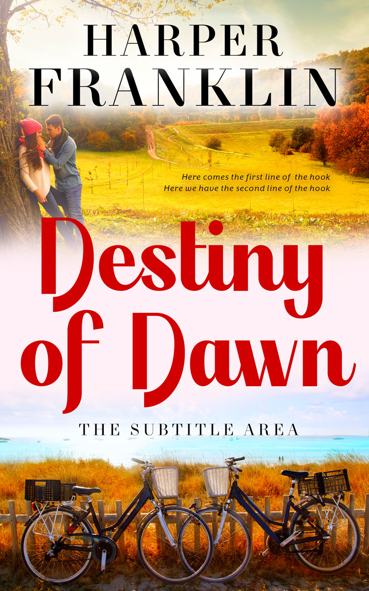 2D view of Eclipse #12777 - Premade Romance Book Cover