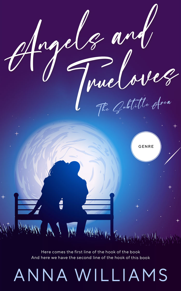 2D view of Jacarta #12788 - Premade Romance Book Cover