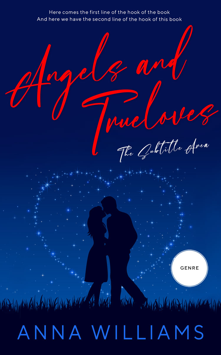 2D view of Gulf Blue #12795 - Premade Romance Book Cover | BookCoverZone