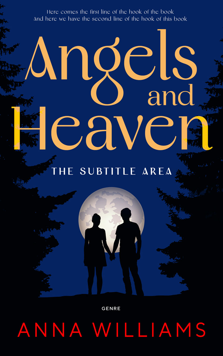 2D view of Deep Sapphire #12796 - Premade Romance Book Cover | BookCoverZone