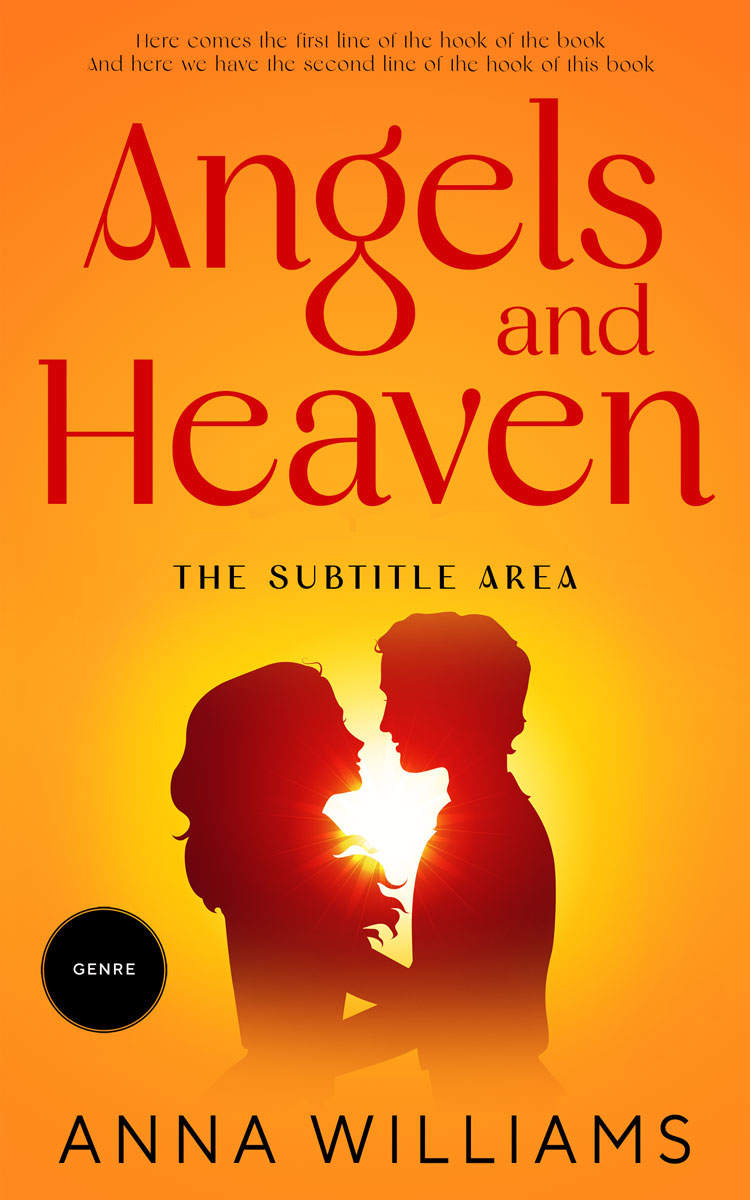 2D view of Premade Romance Book Cover - Tree Poppy