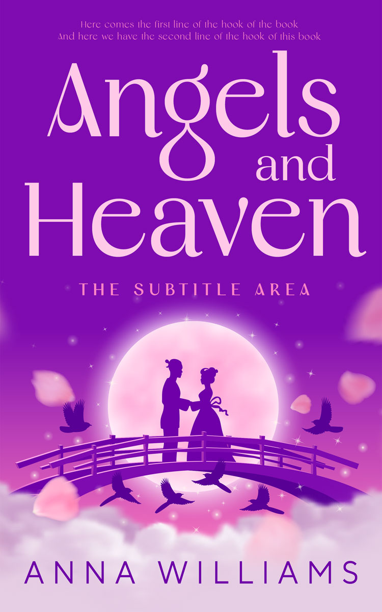 2D view of Vanilla Ice #12805 - Premade Romance Book Cover