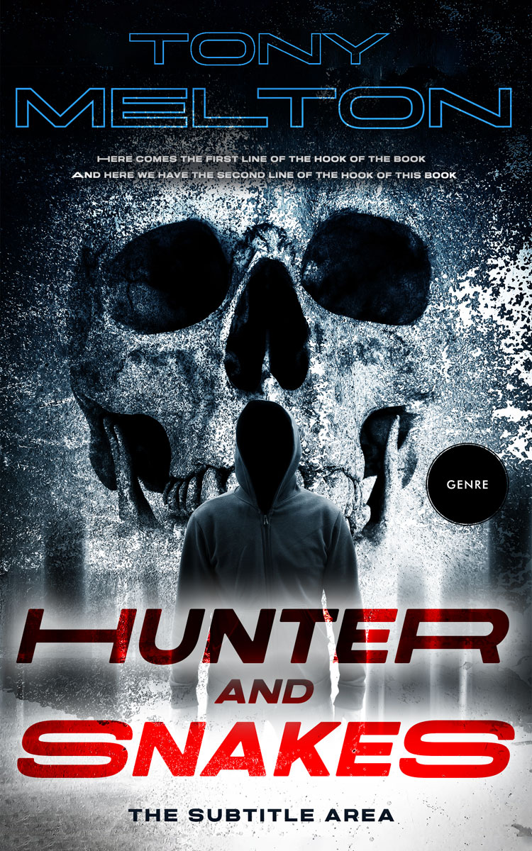 2D view of Cold Turkey #12860 - Premade Action & Adventure Book Cover