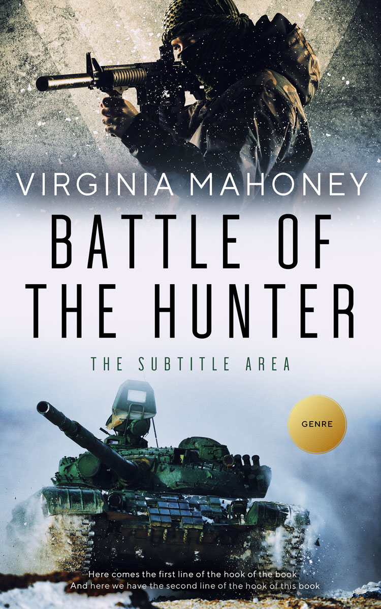 2D view of Premade Mystery & Thriller & Suspense Book Cover - Iron