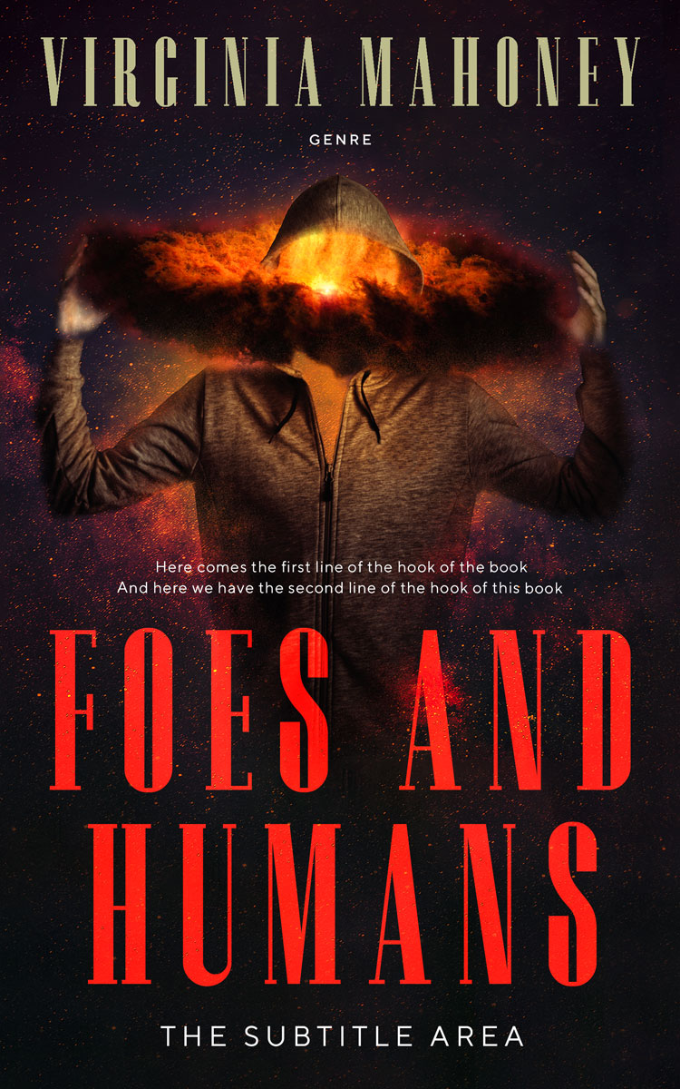 2D view of Gondola #12877 - Premade Action & Adventure Book Cover