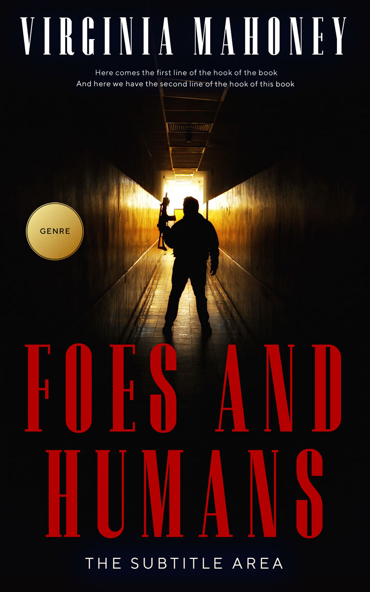 2D view of Premade Mystery & Thriller & Suspense Book Cover - Tuscany