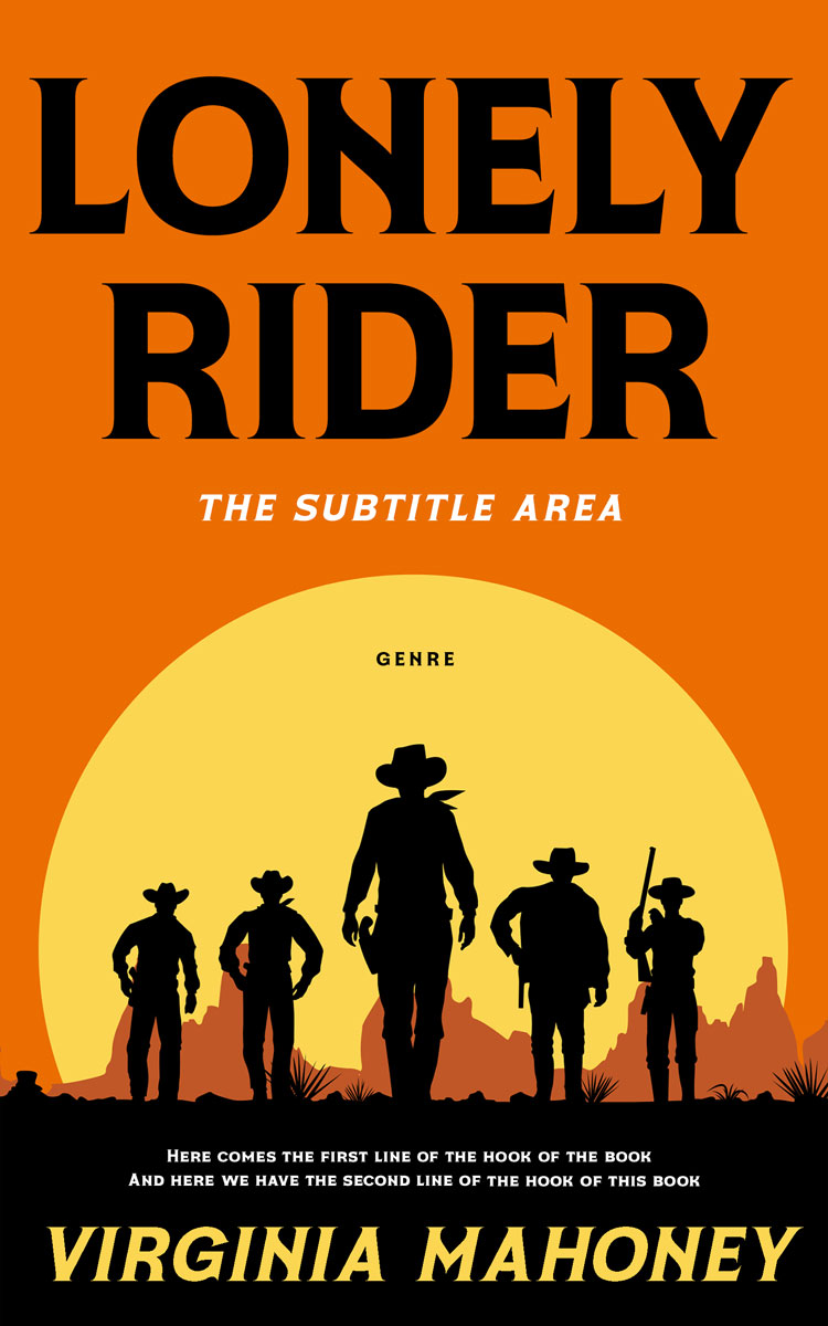 2D view of Christine #12904 - Premade Action & Adventure Book Cover | BookCoverZone