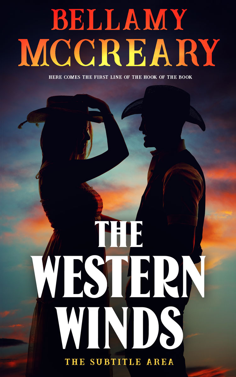 2D view of Premade Romance Book Cover - Cinder