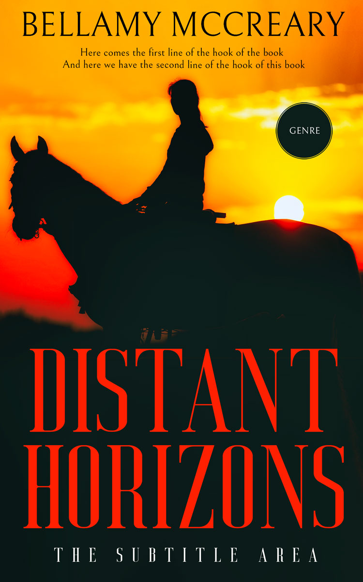 2D view of Sun #12930 - Premade Teen & Young Adult Book Cover