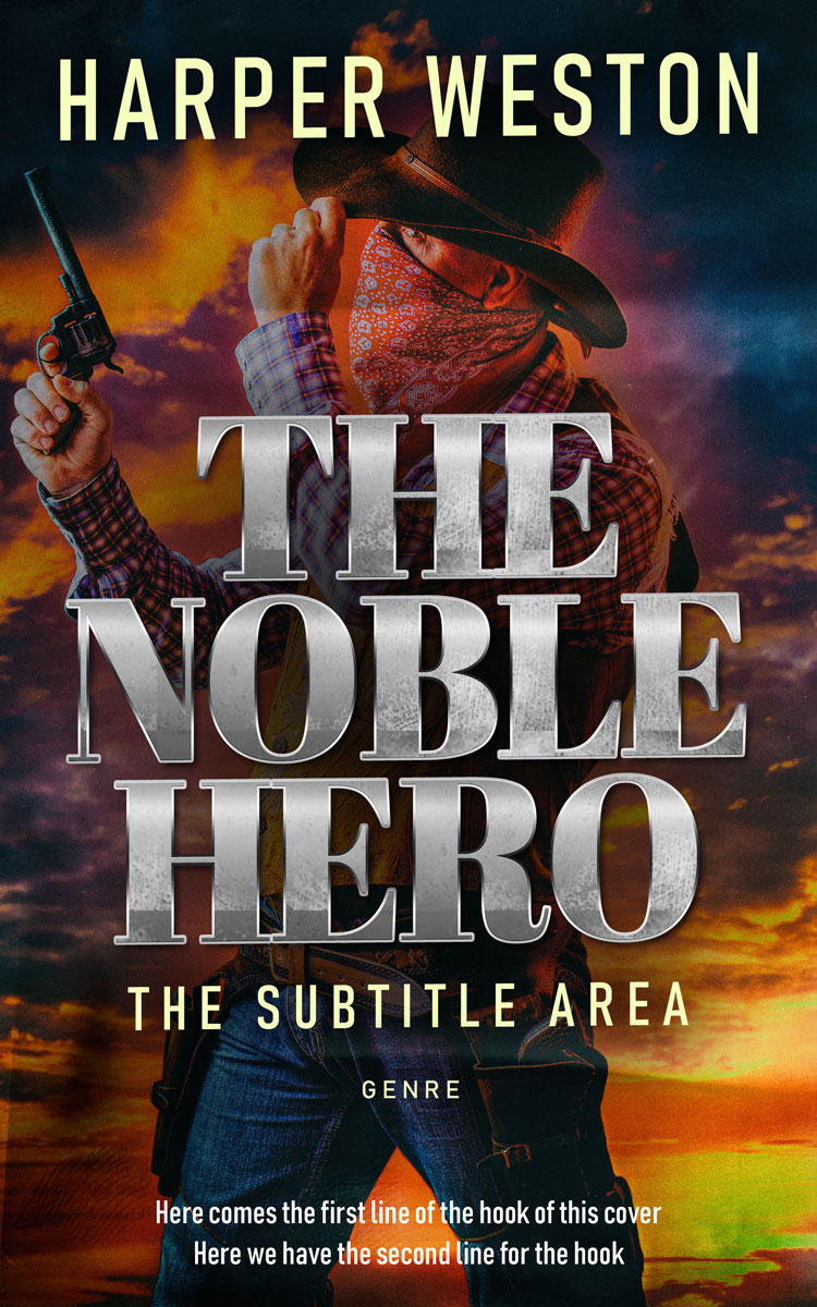 2D view of Thunder #12942 - Premade Action & Adventure Book Cover | BookCoverZone