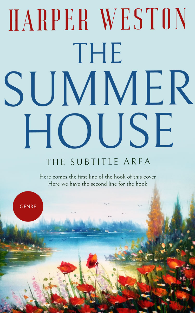 2D view of Botticelli #12958 - Premade Abstract Book Cover