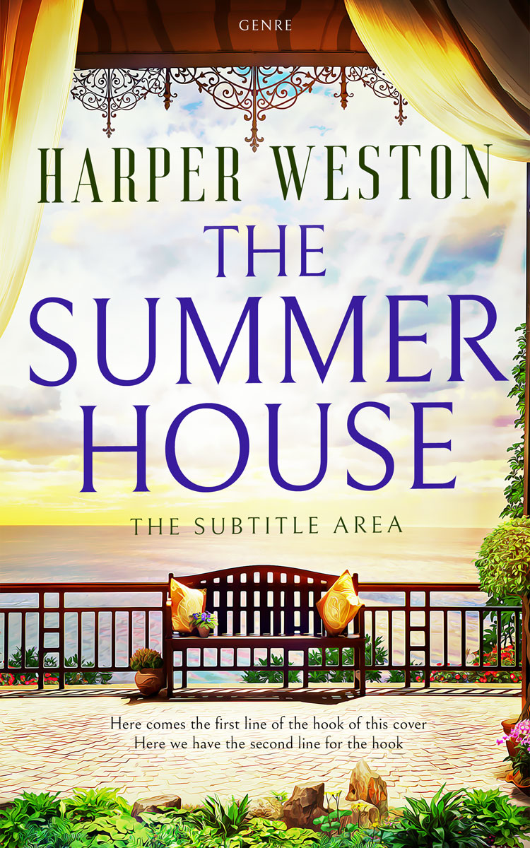 2D view of Thunder #12961 - Premade Romance Book Cover