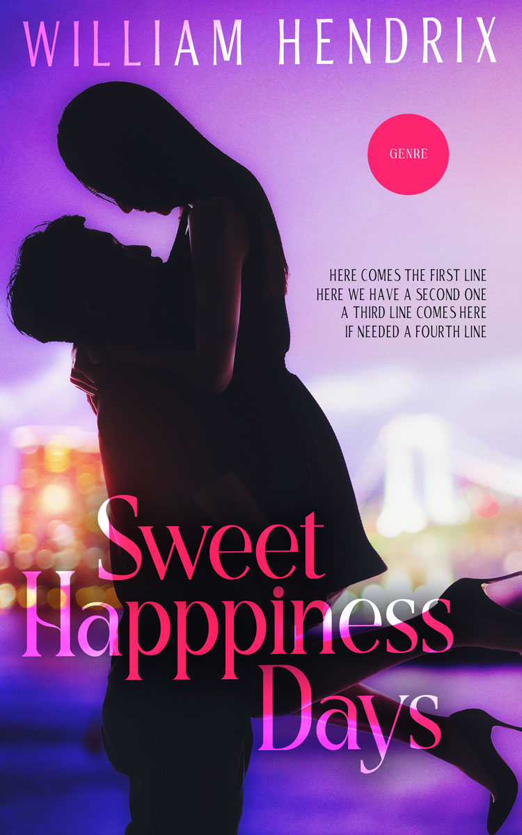 2D view of Premade Romance Book Cover - Mirage