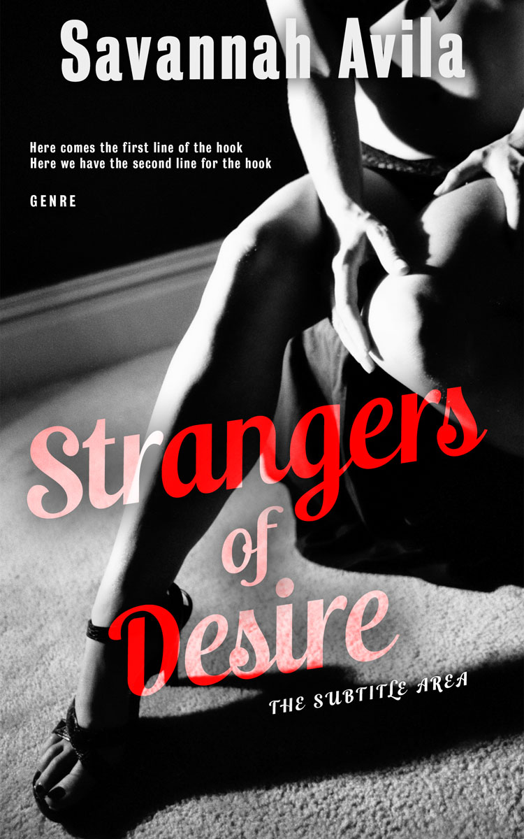 2D view of Cod Gray #13087 - Premade Erotica Book Cover