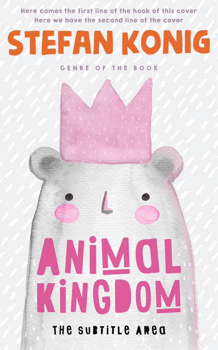 2D view of Bon Jour #13108 - Premade Abstract Book Cover