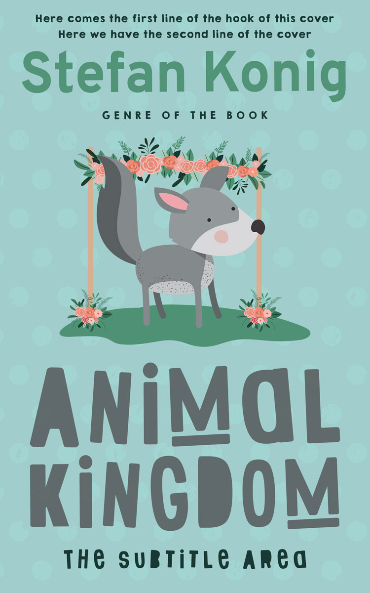 2D view of Shadow Green #13110 - Premade Family & Parenting Book Cover