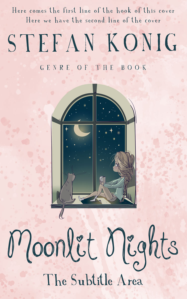 2D view of Pot Pourri #13119 - Premade Surreal Book Cover