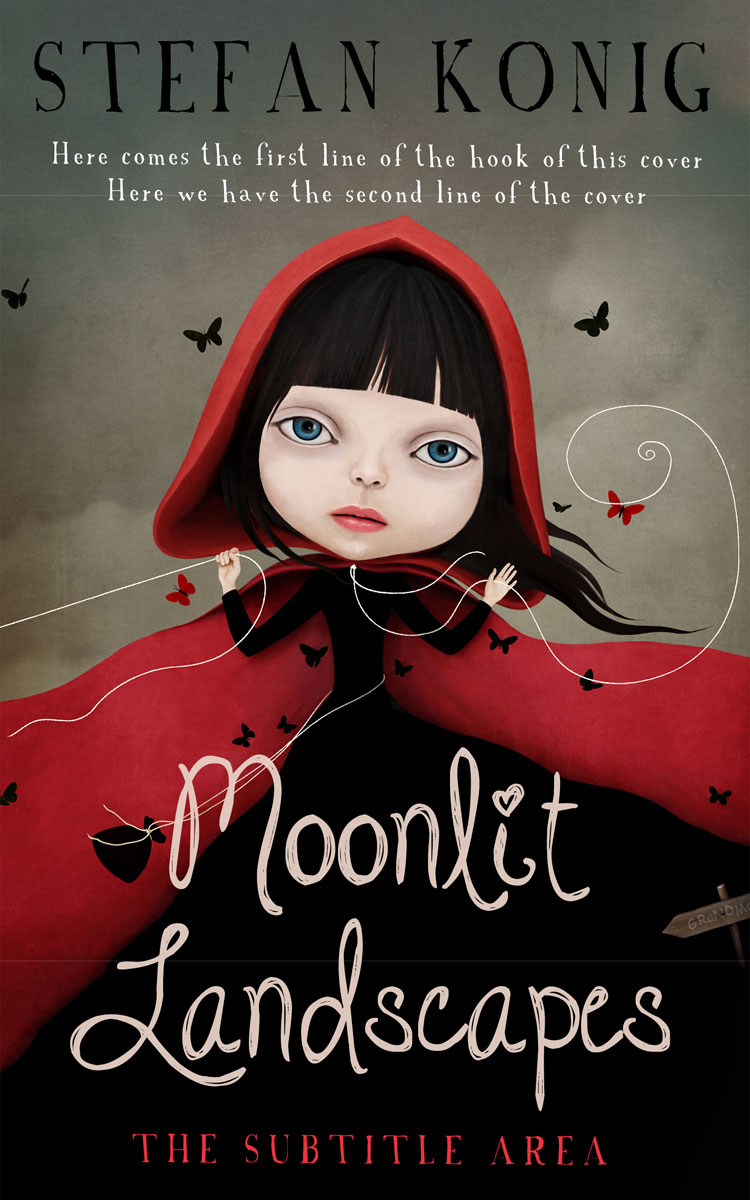 2D view of Dune #13124 - Premade Children's Book Cover