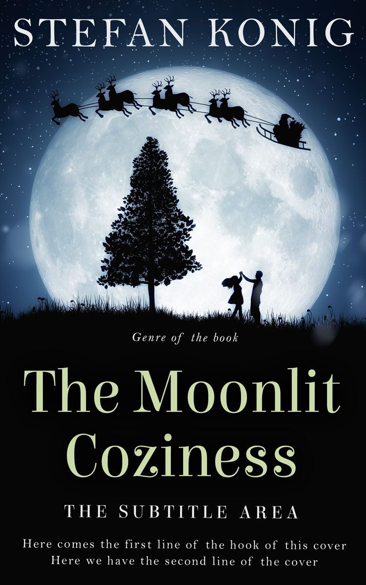 2D view of Premade Fantasy Book Cover - Bunker