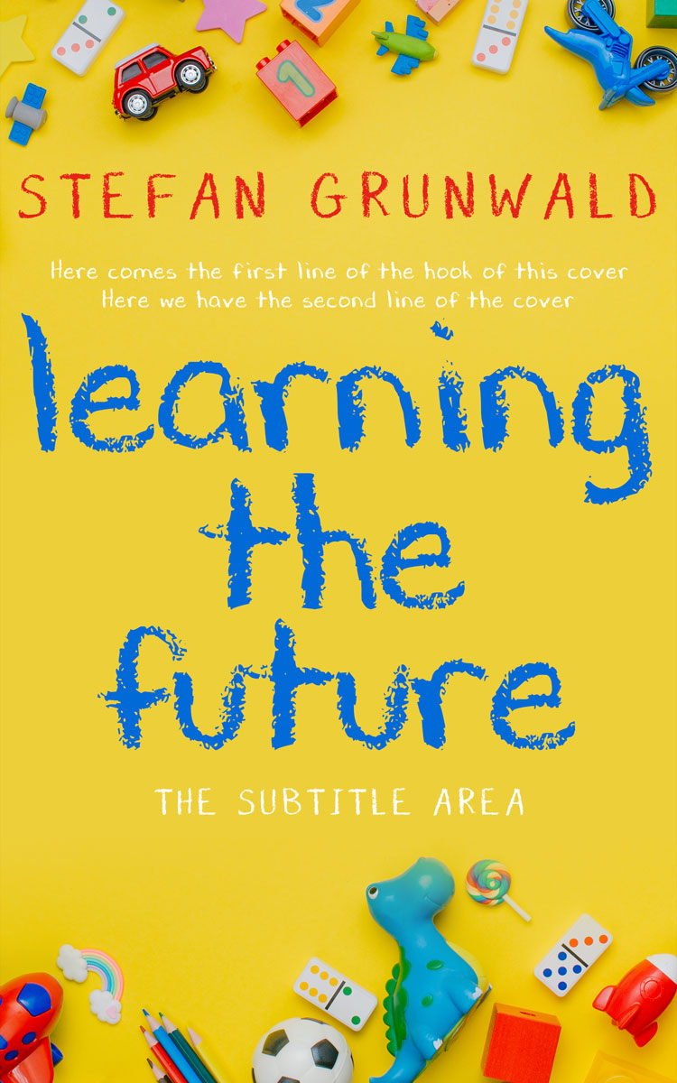 2D view of Golden Dream #13153 - Premade Education Book Cover