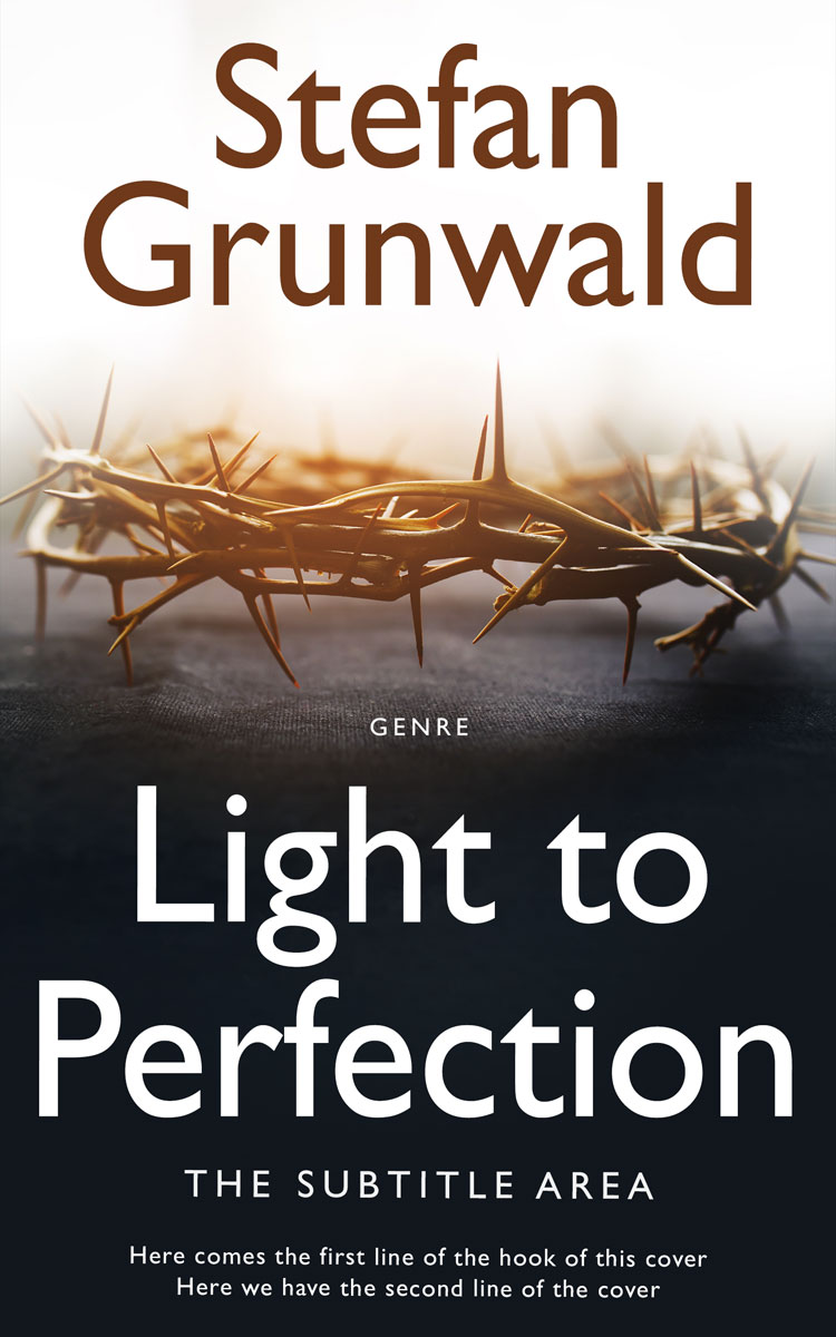 2D view of Wafer #13161 - Premade Religion & Spirituality Book Cover