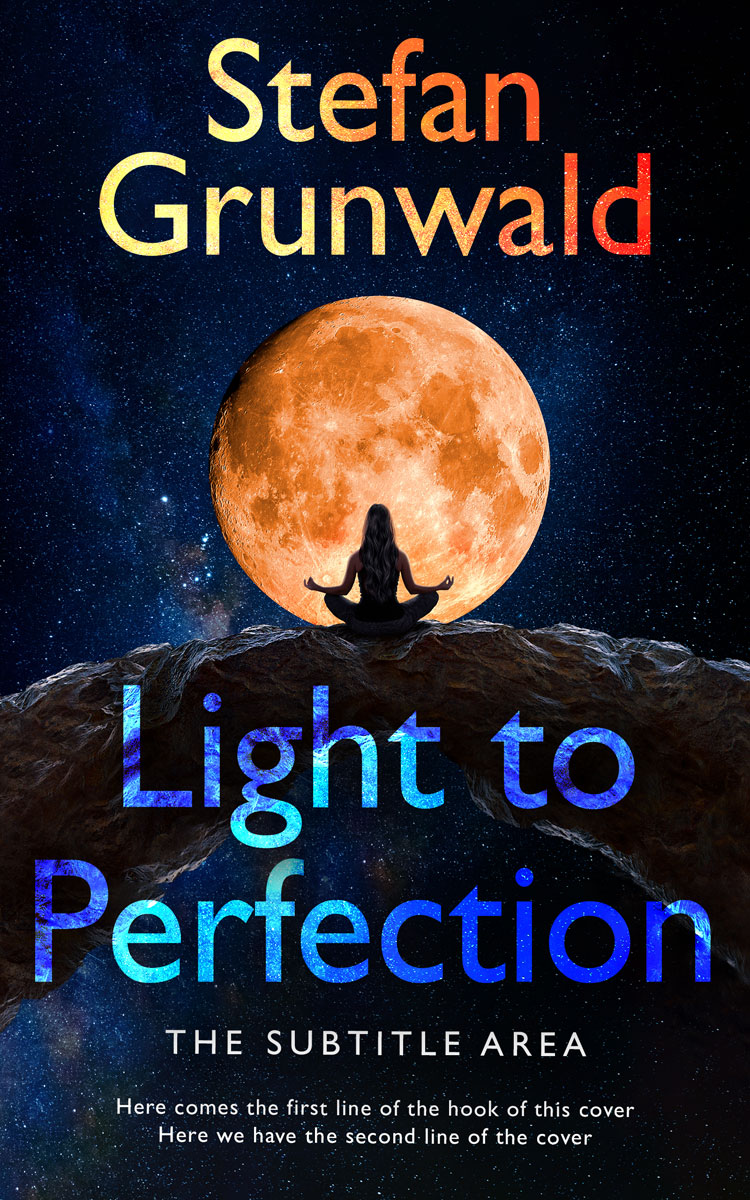 2D view of Ebony #13163 - Premade Health & Mind & Body Book Cover