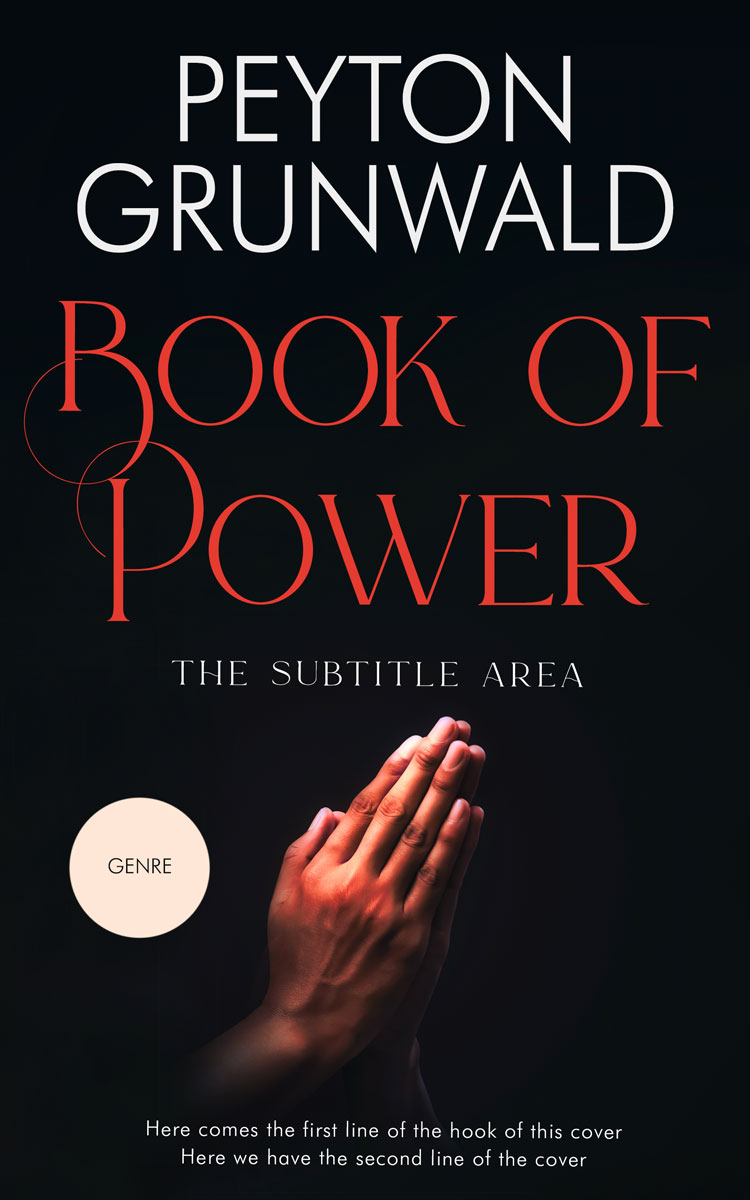 2D view of Premade Religion & Spirituality Book Cover - Bunker