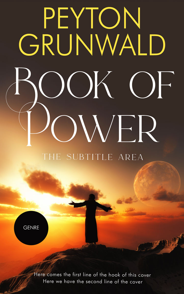2D view of Premade Religion & Spirituality Book Cover - Di Serria