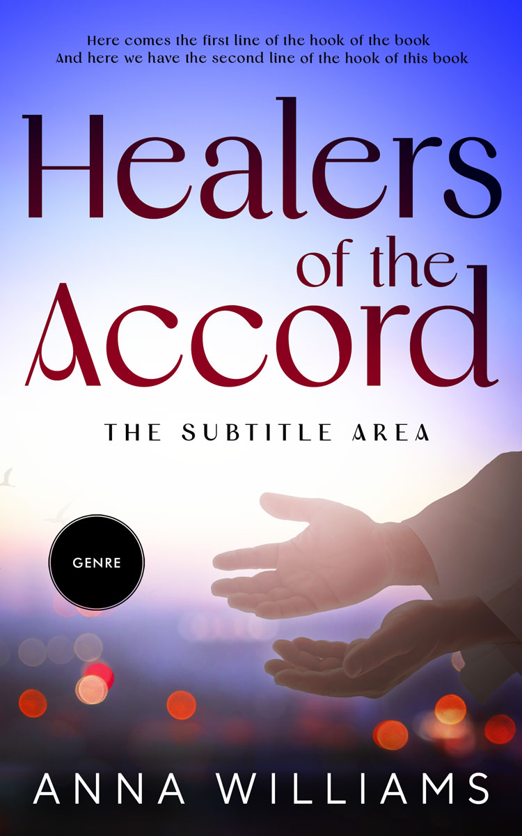 2D view of Periwinkle Gray #13192 - Premade Religion & Spirituality Book Cover