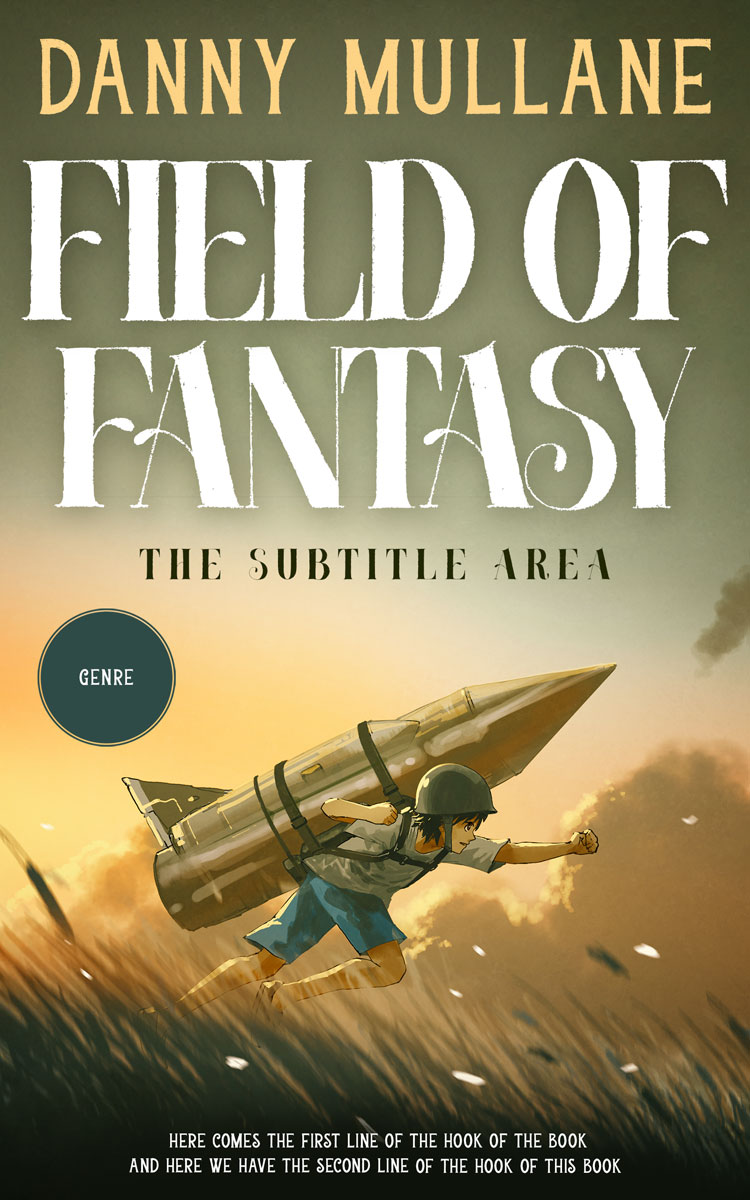 2D view of Shadow #13217 - Premade Teen & Young Adult Book Cover